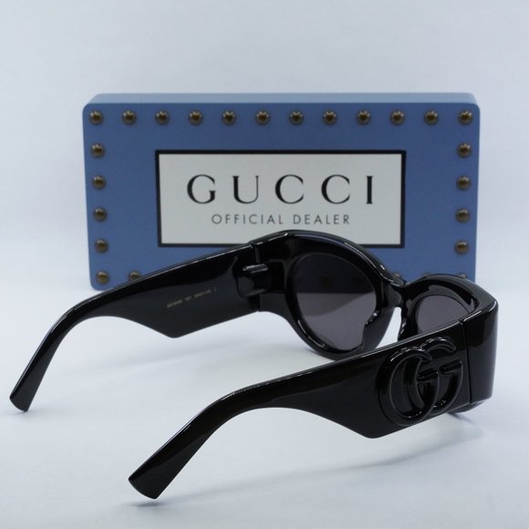 FINAL PRICE NEW GUCCI GG1544S 001 BLACK GREY SUNGLASSES - Picture 10 of 11